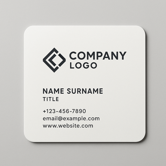 Square Business cards - Custom Printing Services | More Printing Services