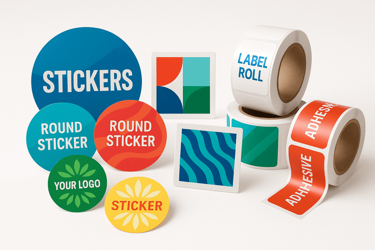 Roll Labels & Stickers - More Printing Services