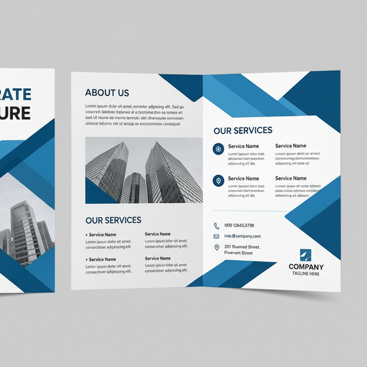 Bi - fold Brochures - Custom Printing Services | More Printing Services