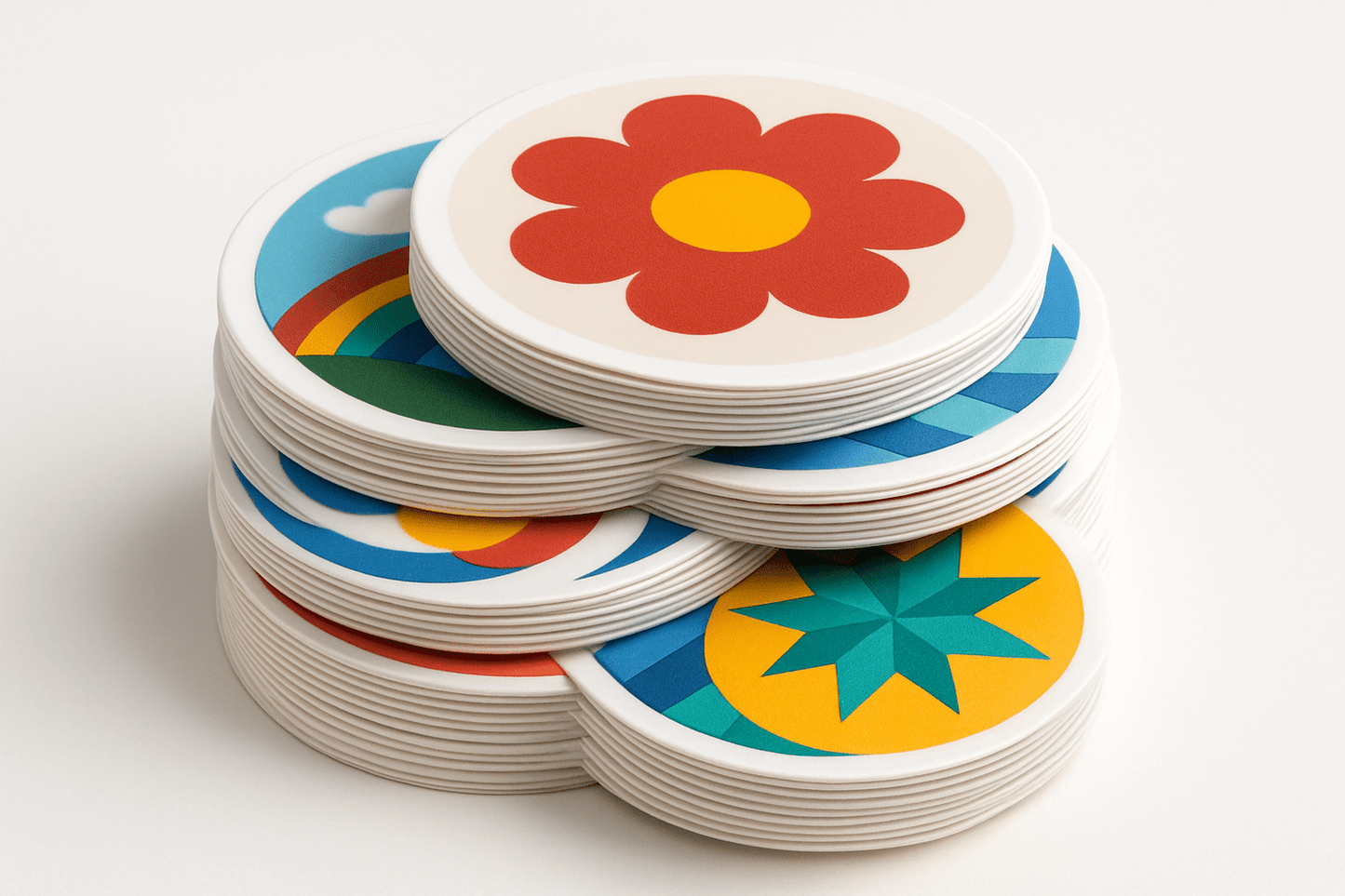 Circle Stickers - Custom Printing Services | More Printing Services