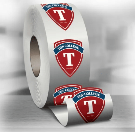 Die cut Roll Labels - Custom Printing Services | More Printing Services