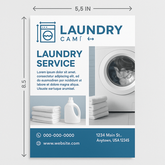 Half Page Flyer 5.5"x8.5" - Custom Printing Services | More Printing Services