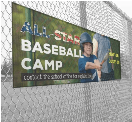 Mesh Banners - Custom Printing Services | More Printing Services