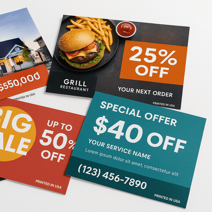 Small Flyer 4”x6” - Custom Printing Services | More Printing Services
