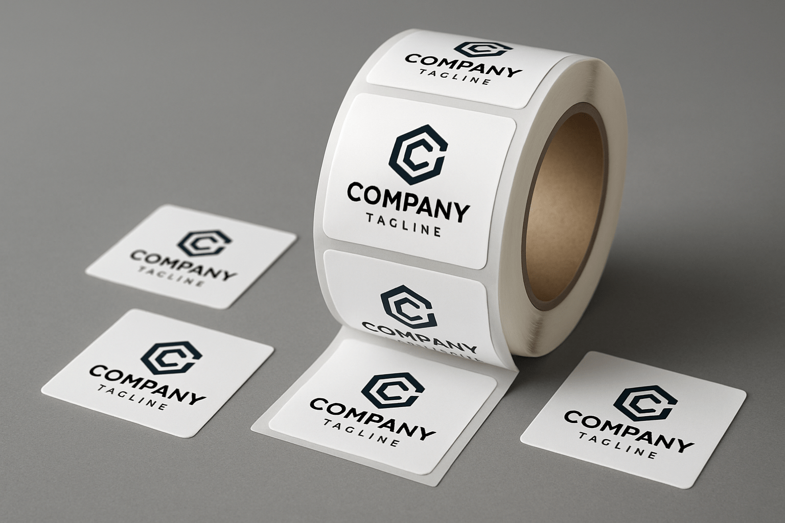 Square Roll Labels - Custom Printing Services | More Printing Services