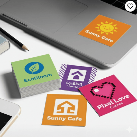 Square Stickers - Custom Printing Services | More Printing Services