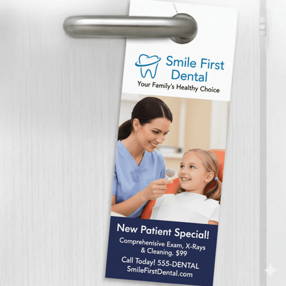 Standard Door Hangers - Custom Printing Services | More Printing Services
