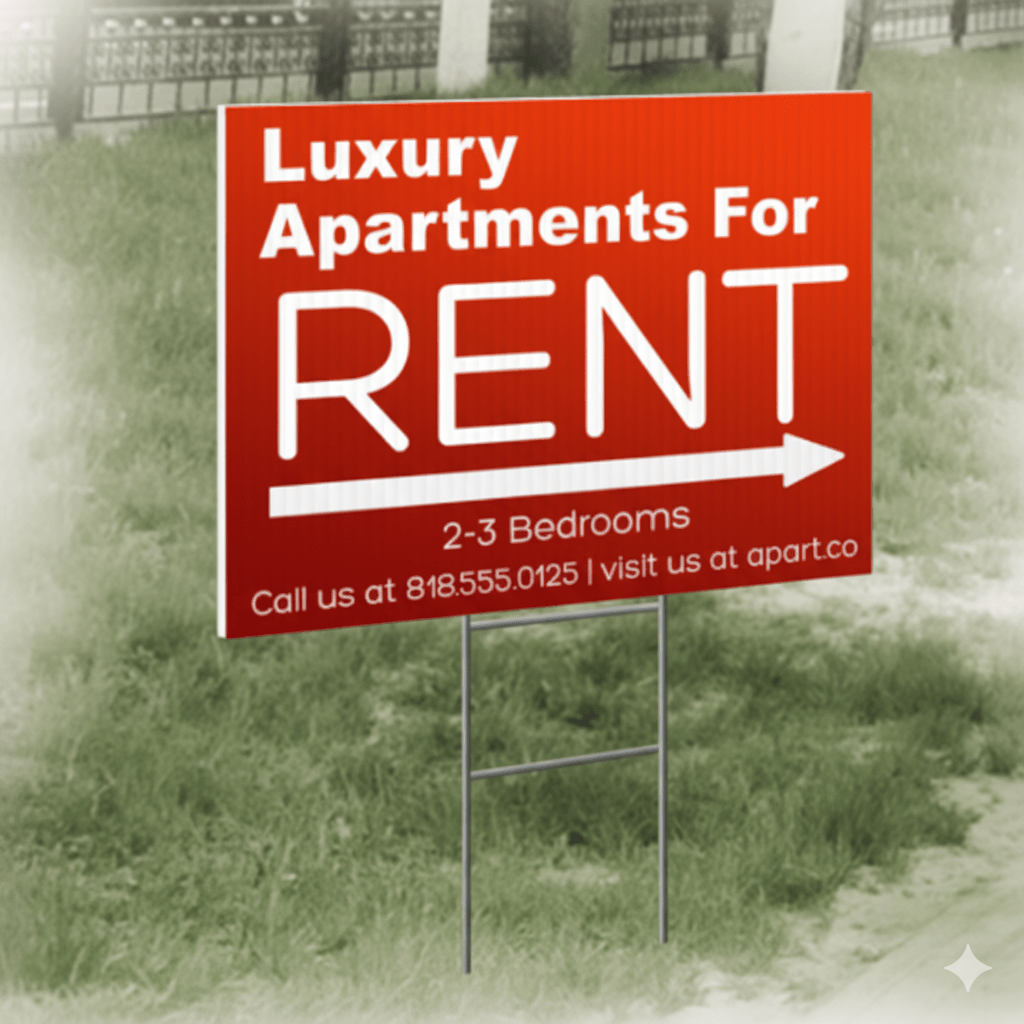 Yard Signs 10mm - Custom Printing Services | More Printing Services