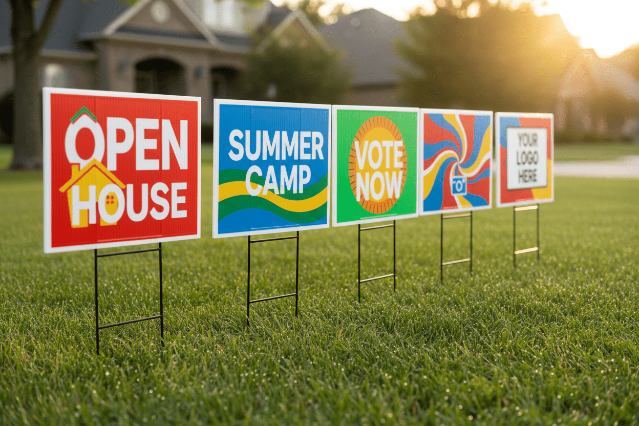 Yard Signs 4mm - Custom Printing Services | More Printing Services